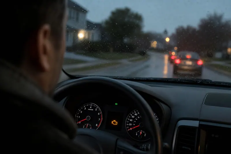 Check-Engine Light On? The 7 Most Common Causes and What Each Costs